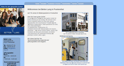 Desktop Screenshot of betten-lang.de