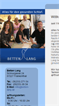 Mobile Screenshot of betten-lang.de